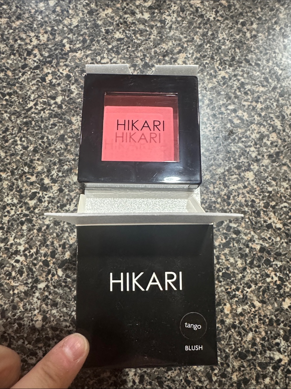 Hikari Tango Blush - Vibrant Coral Pink Cheek Color